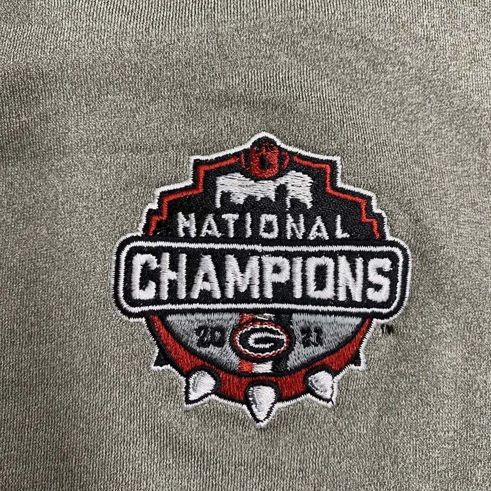 ONWARD RESERVE Georgia Bulldogs 1/4 Quarter Zip Performance Pullover Mens Large